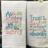 Scripture Tea Towels